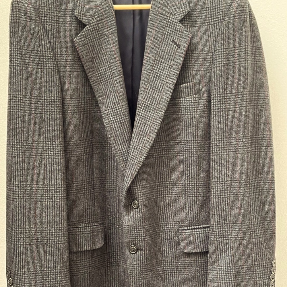 Burberry 100% Camel Hair Sports Jacket